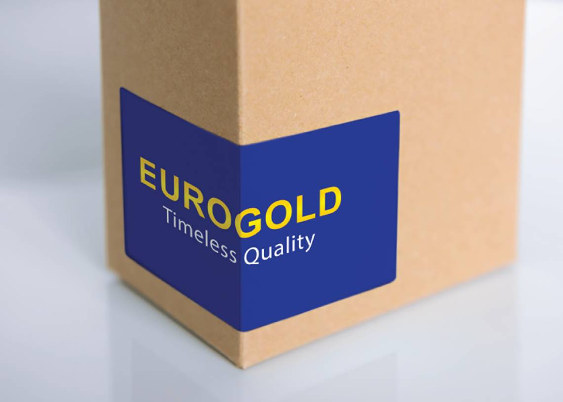Euroking - Thiết kế hiệu chỉnh lại logo thương hiệu Eurogold